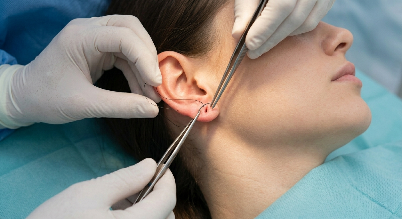 Ear Lobe Repair